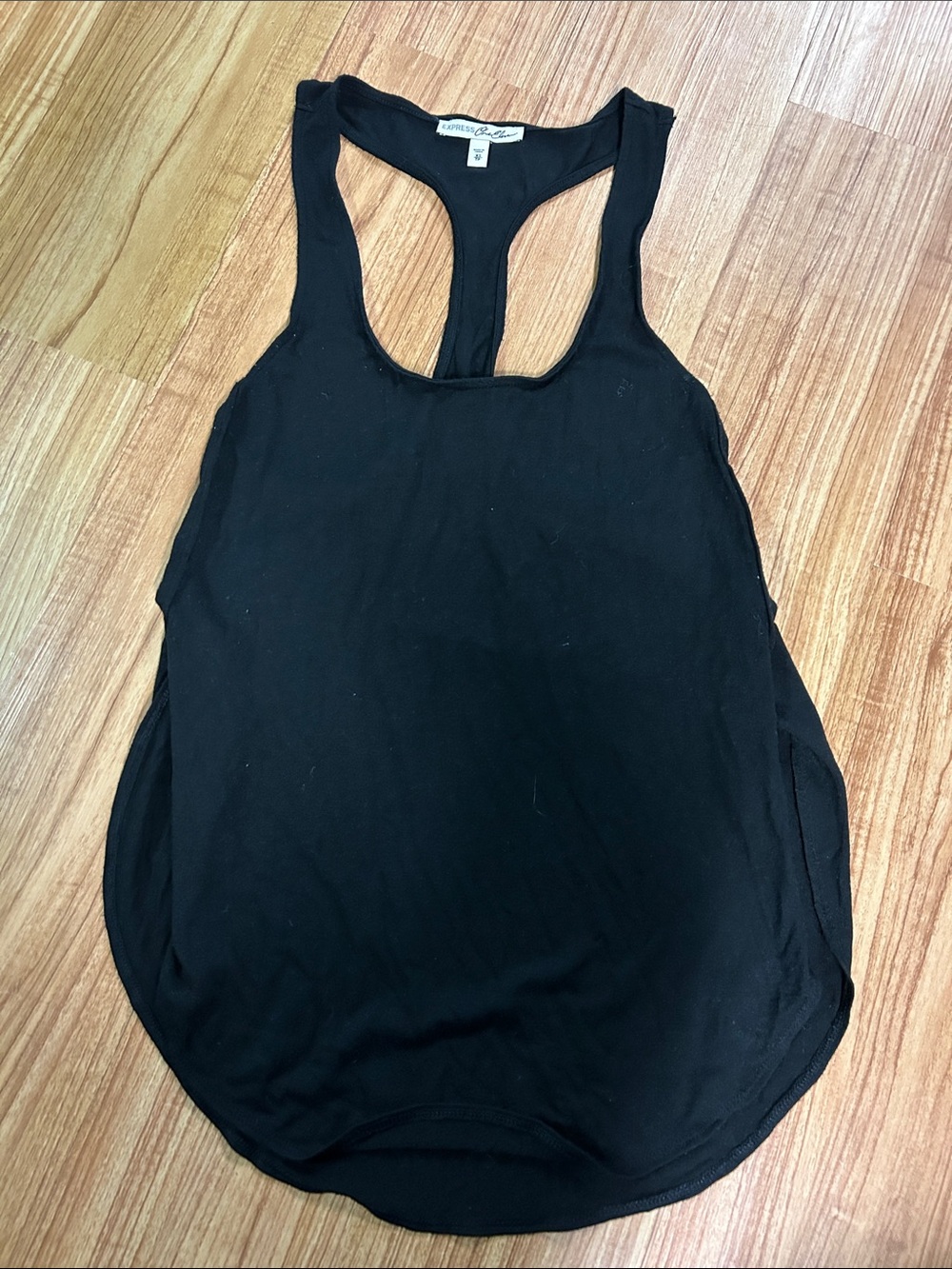 Express Black Racerback Tank Top